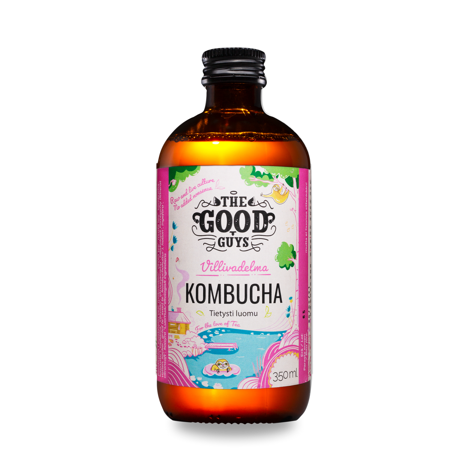 Wild Raspberry Kombucha